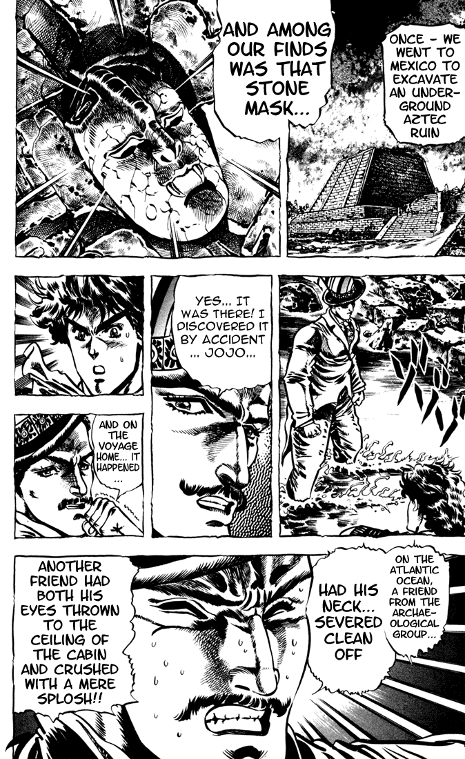 Jojo's Bizarre Adventure Part 1 - Phantom Blood - Vol.3 Chapter 20: Jack The Ripper And Zeppeli The Strange, Part 3