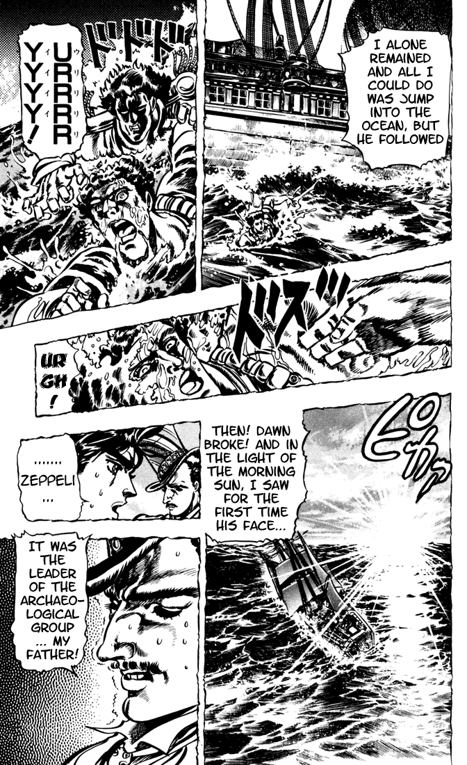 Jojo's Bizarre Adventure Part 1 - Phantom Blood - Vol.3 Chapter 20: Jack The Ripper And Zeppeli The Strange, Part 3