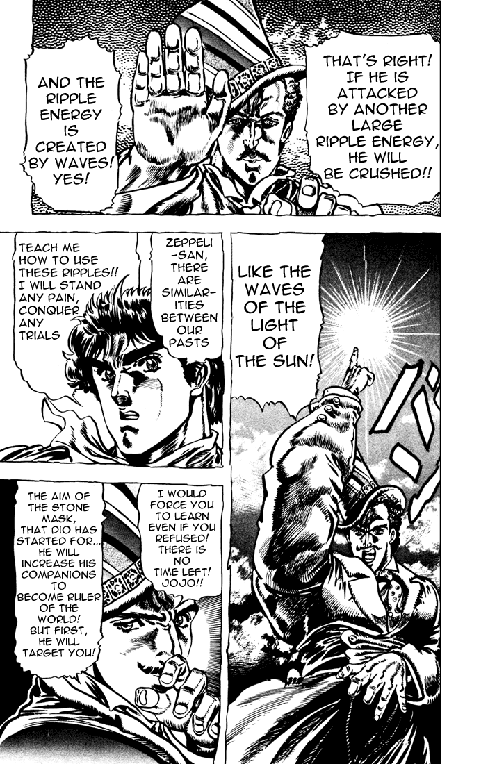 Jojo's Bizarre Adventure Part 1 - Phantom Blood - Vol.3 Chapter 20: Jack The Ripper And Zeppeli The Strange, Part 3