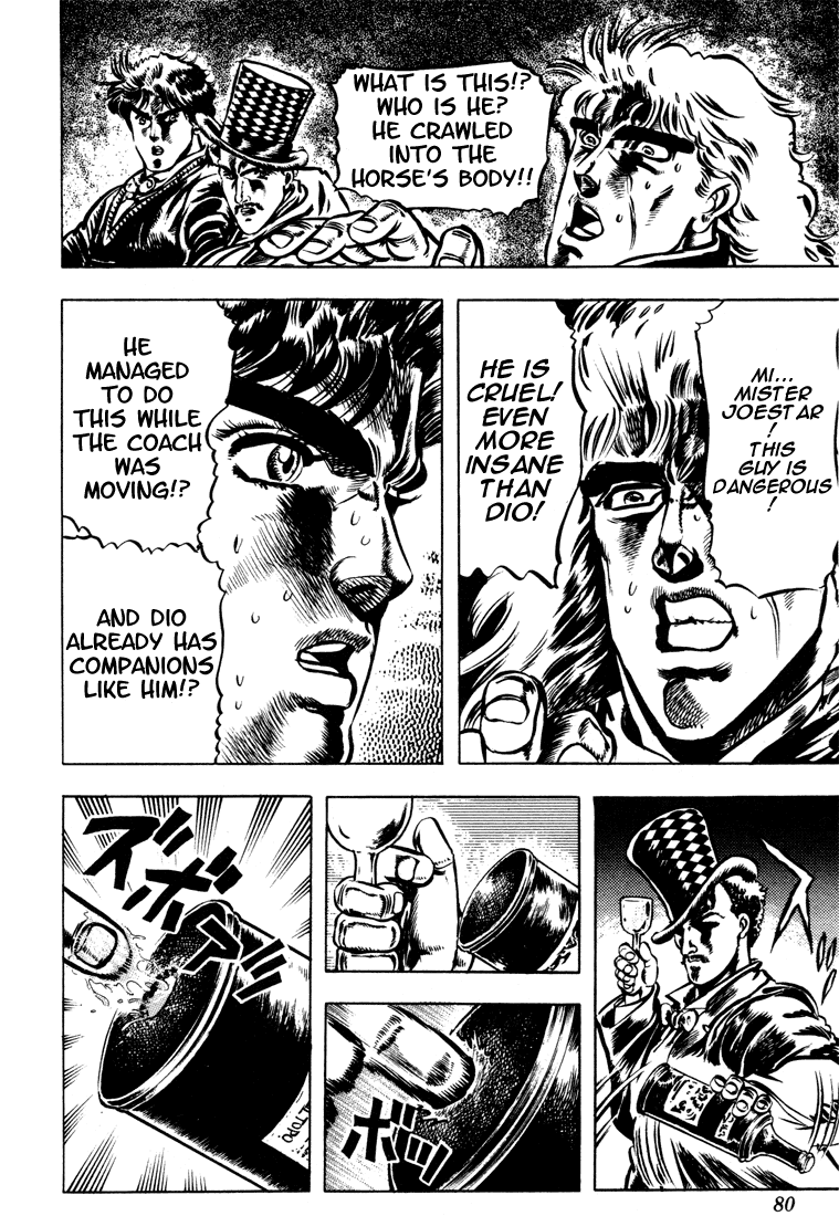 Jojo's Bizarre Adventure Part 1 - Phantom Blood - Vol.3 Chapter 21: Jack The Ripper And Zeppeli The Strange, Part 4