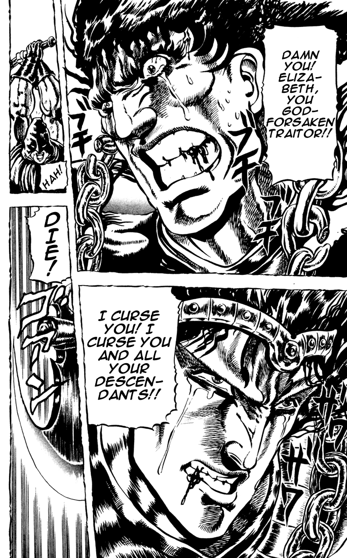 Jojo's Bizarre Adventure Part 1 - Phantom Blood - Vol.3 Chapter 27: Tarkus And The Dark Knight Bruford, Part 2