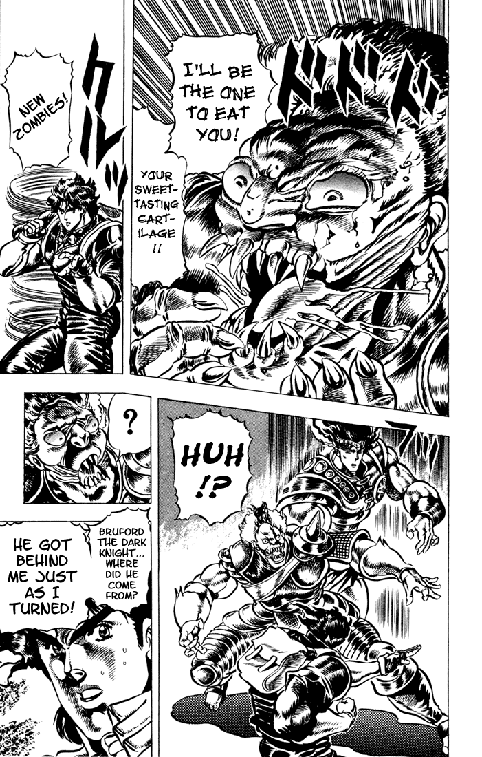 Jojo's Bizarre Adventure Part 1 - Phantom Blood - Vol.4 Chapter 28: Tarkus And The Dark Knight Bruford, Part 3