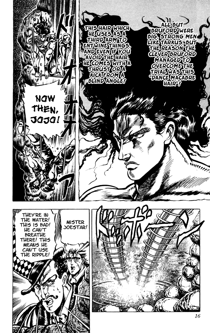 Jojo's Bizarre Adventure Part 1 - Phantom Blood - Vol.4 Chapter 28: Tarkus And The Dark Knight Bruford, Part 3