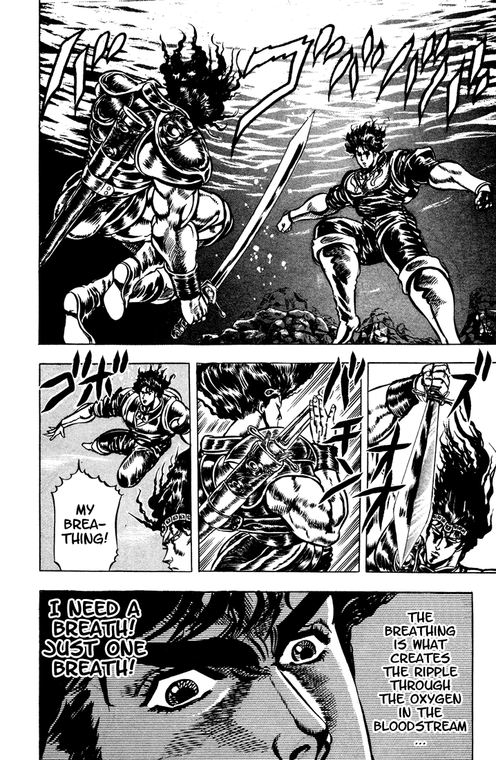 Jojo's Bizarre Adventure Part 1 - Phantom Blood - Vol.4 Chapter 28: Tarkus And The Dark Knight Bruford, Part 3