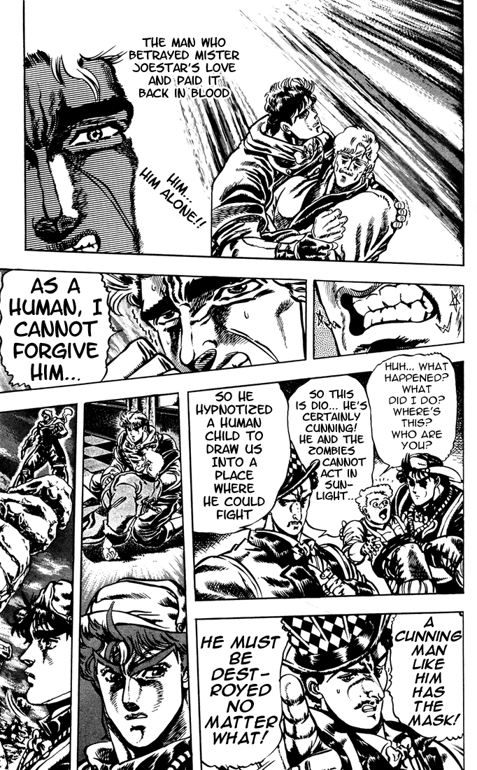 Jojo's Bizarre Adventure Part 1 - Phantom Blood - Vol.3 Chapter 25: Ripple Overdrive, Part 3