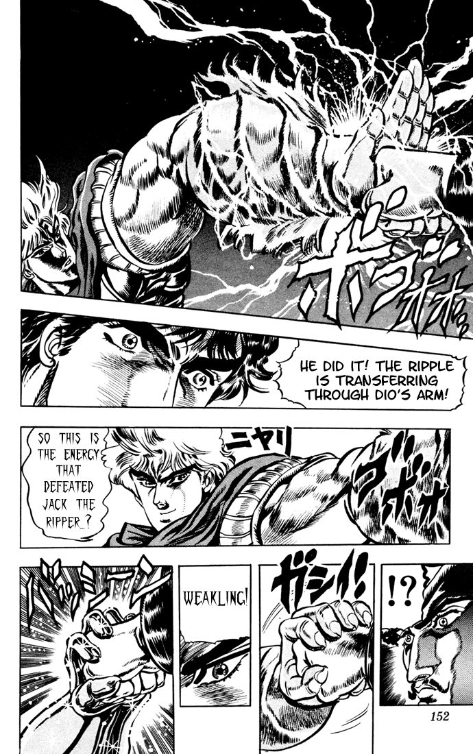 Jojo's Bizarre Adventure Part 1 - Phantom Blood - Vol.3 Chapter 25: Ripple Overdrive, Part 3