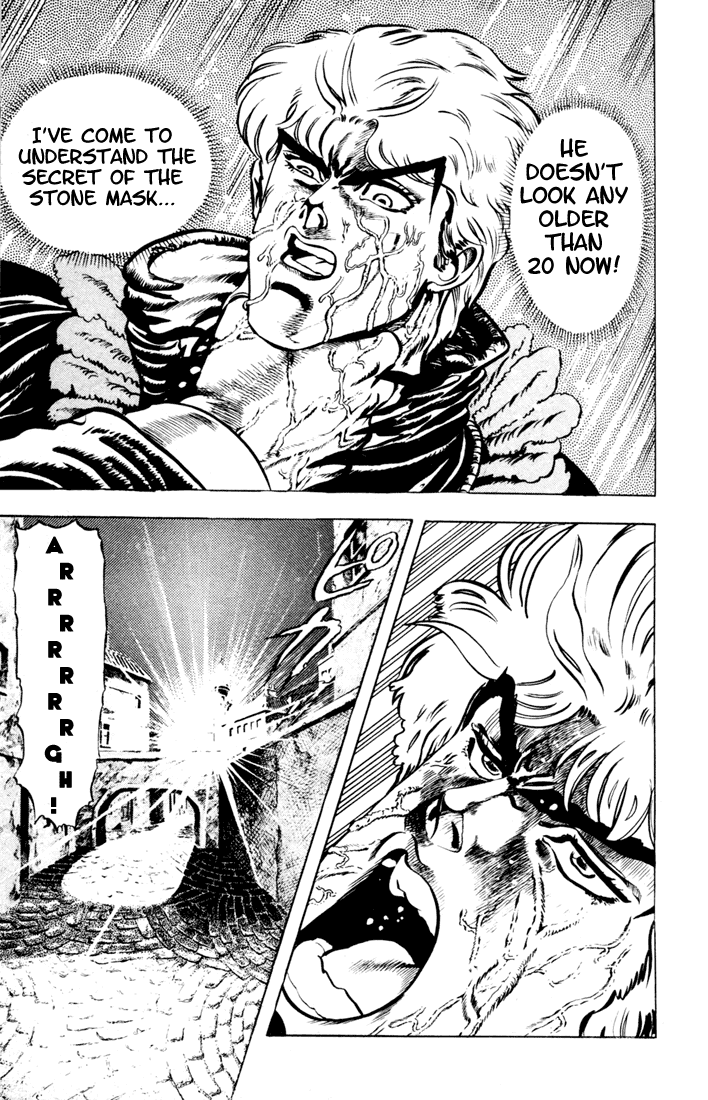 Jojo's Bizarre Adventure Part 1 - Phantom Blood - Vol.2 Chapter 10: The Stone Mask, Part 3