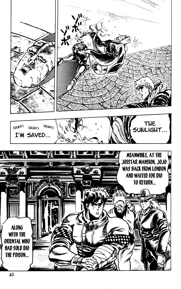 Jojo's Bizarre Adventure Part 1 - Phantom Blood - Vol.2 Chapter 10: The Stone Mask, Part 3