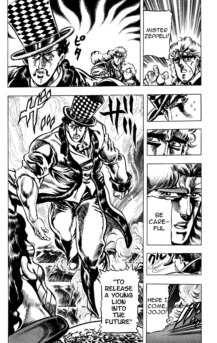 Jojo's Bizarre Adventure Part 1 - Phantom Blood - Vol.4 Chapter 34: Pluck For Tomorrow And The Successor, Part 2