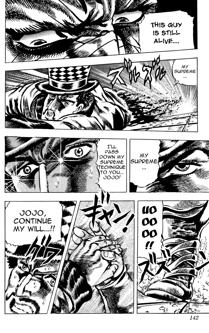 Jojo's Bizarre Adventure Part 1 - Phantom Blood - Vol.4 Chapter 34: Pluck For Tomorrow And The Successor, Part 2