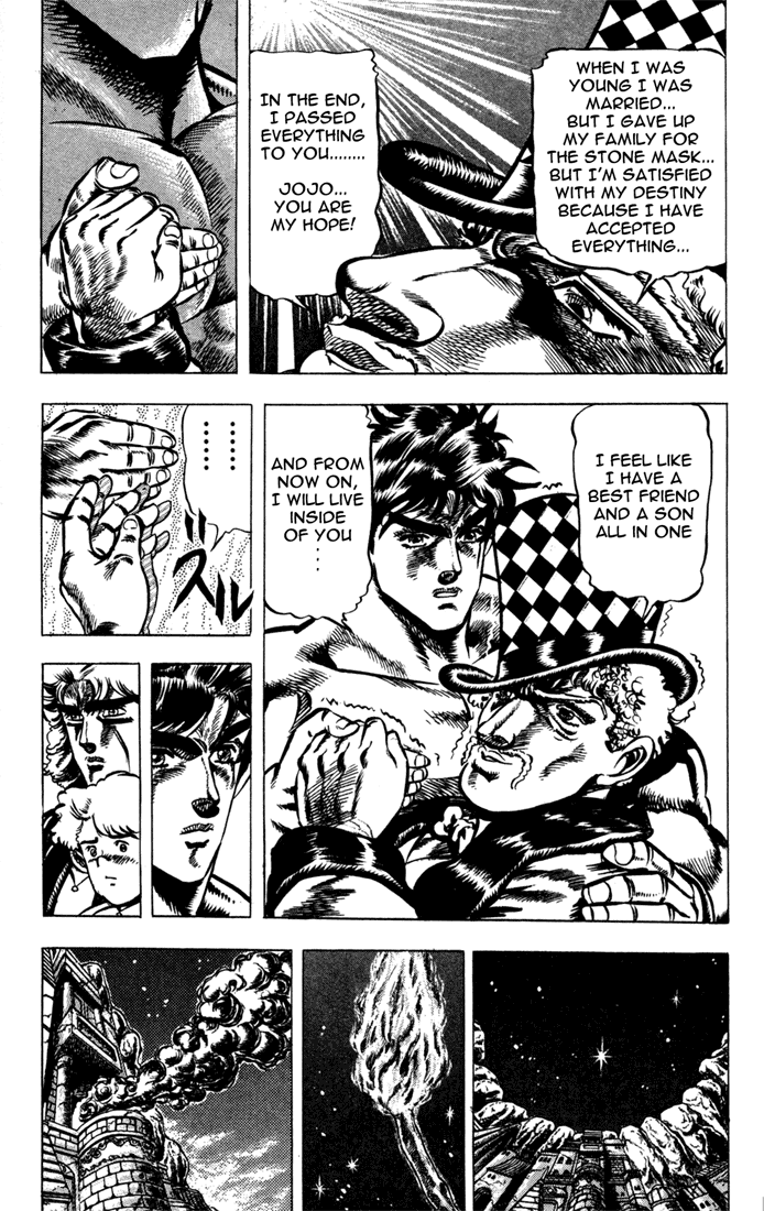 Jojo's Bizarre Adventure Part 1 - Phantom Blood - Vol.4 Chapter 35: Pluck For Tomorrow And The Successor, Part 3