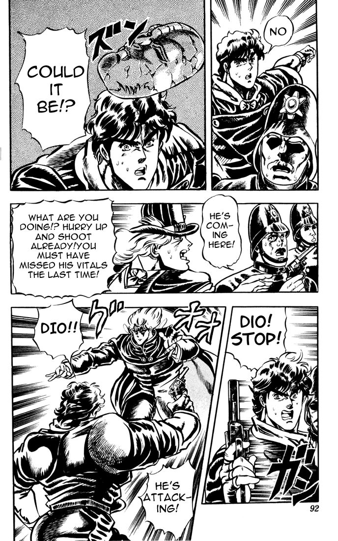 Jojo's Bizarre Adventure Part 1 - Phantom Blood - Vol.2 Chapter 13: Youth With Dio, Part 2