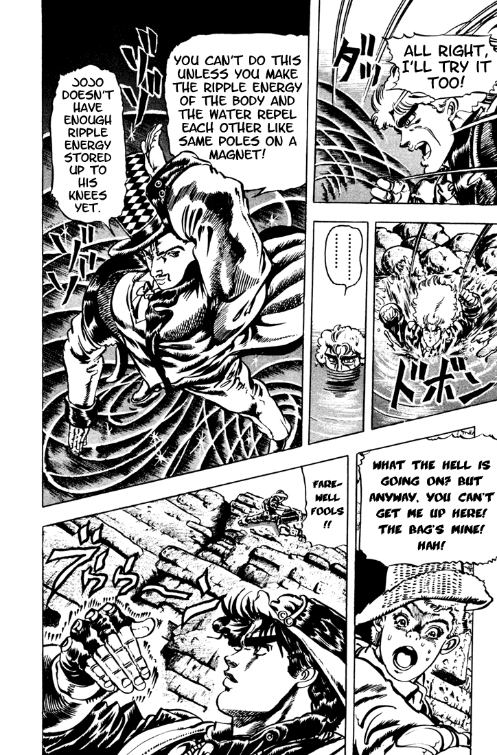 Jojo's Bizarre Adventure Part 1 - Phantom Blood - Vol.3 Chapter 24: Ripple Overdrive, Part 2