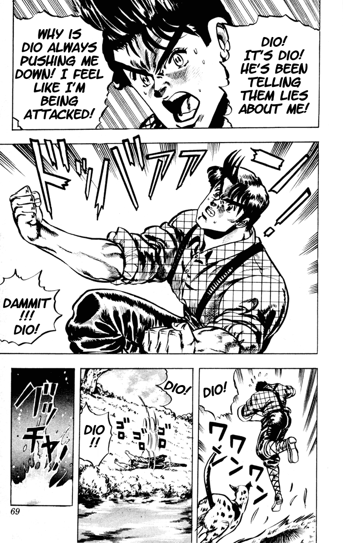 Jojo's Bizarre Adventure Part 1 - Phantom Blood - Vol.1 Chapter 3: Dio Brando The Invader, Part 2