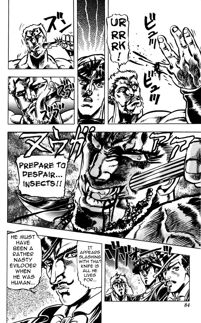 Jojo's Bizarre Adventure Part 1 - Phantom Blood - Vol.3 Chapter 22: Jack The Ripper And Zeppeli The Strange, Part 5