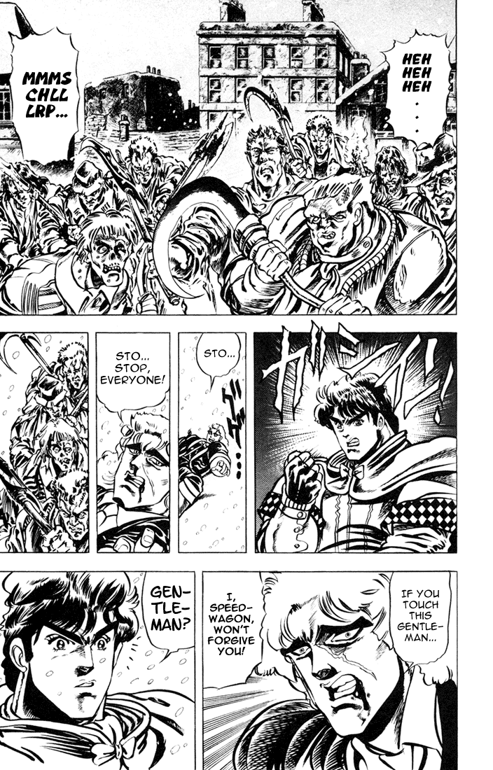 Jojo's Bizarre Adventure Part 1 - Phantom Blood - Vol.2 Chapter 9: The Stone Mask, Part 2