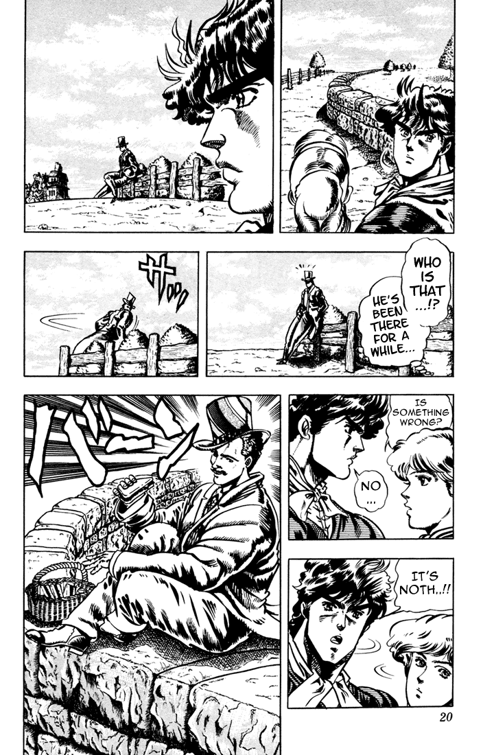 Jojo's Bizarre Adventure Part 1 - Phantom Blood - Vol.3 Chapter 18: Jack The Ripper And Zeppeli The Strange, Part 1