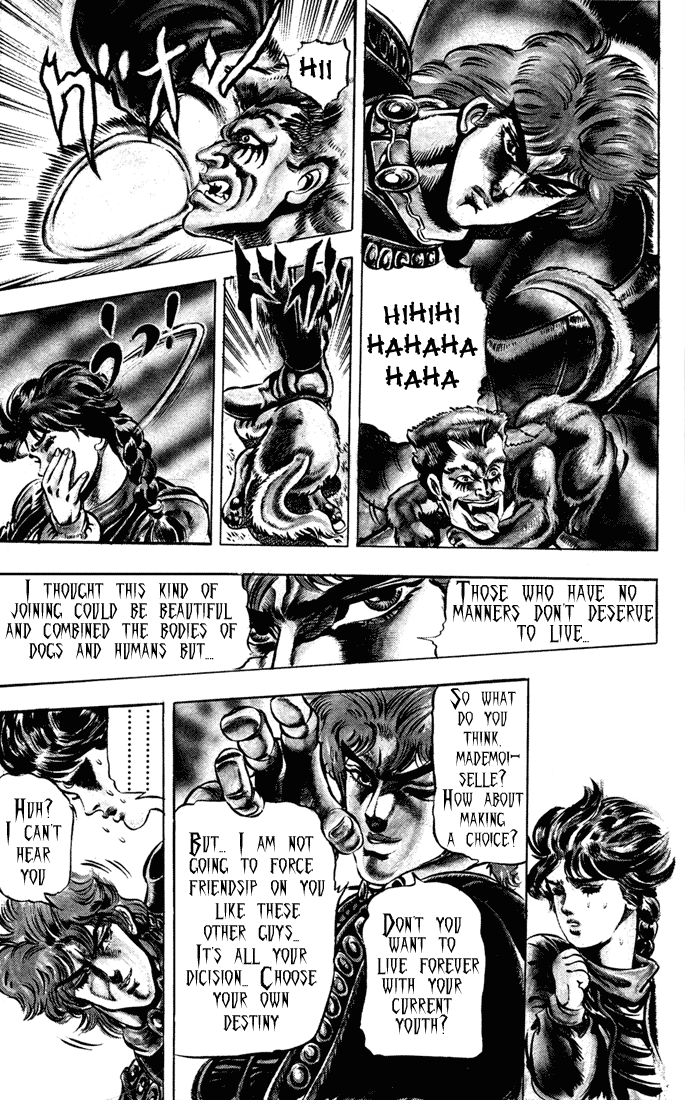 Jojo's Bizarre Adventure Part 1 - Phantom Blood - Vol.4 Chapter 37: The Three From A Faraway Land, Part 2