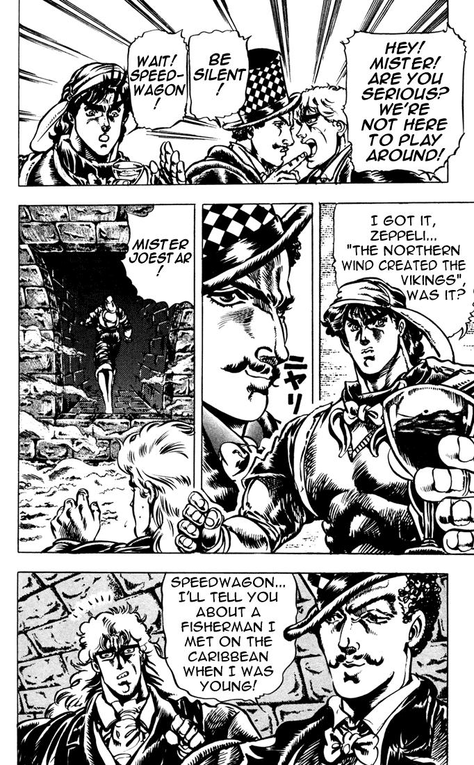 Jojo's Bizarre Adventure Part 1 - Phantom Blood - Vol.3 Chapter 23: Ripple Overdrive, Part 1