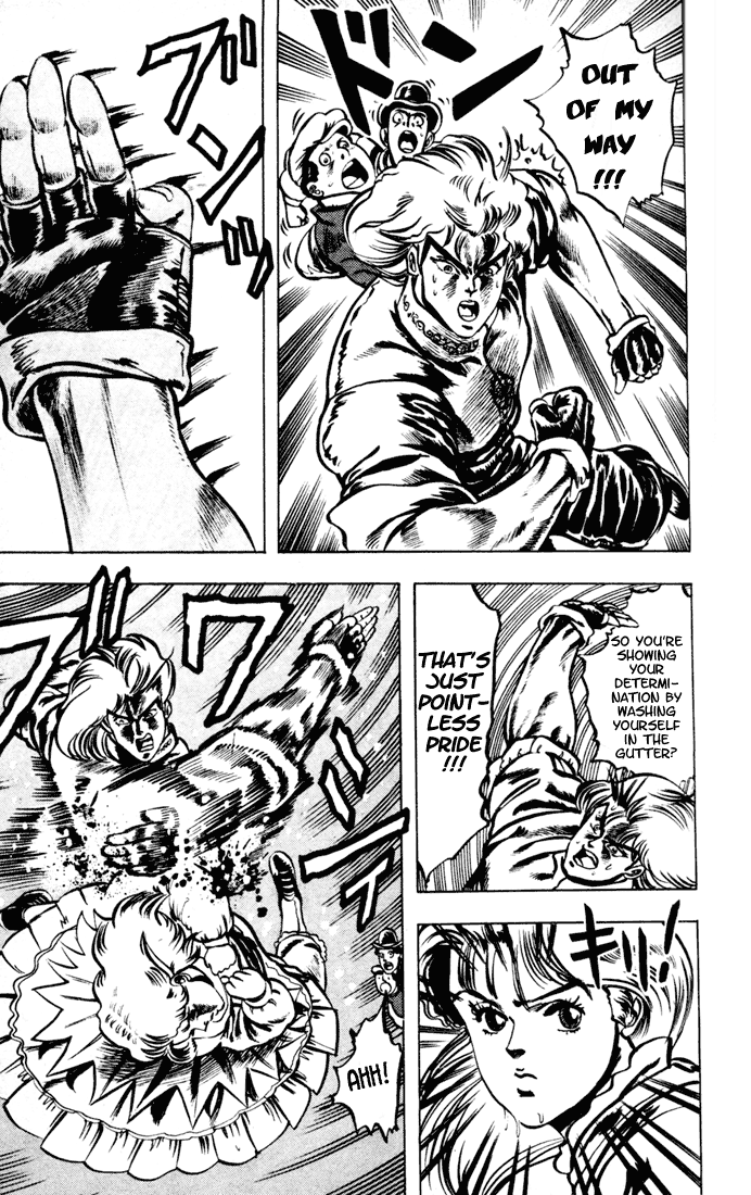 Jojo's Bizarre Adventure Part 1 - Phantom Blood - Vol.1 Chapter 4: Dio Brando The Invader, Part 3