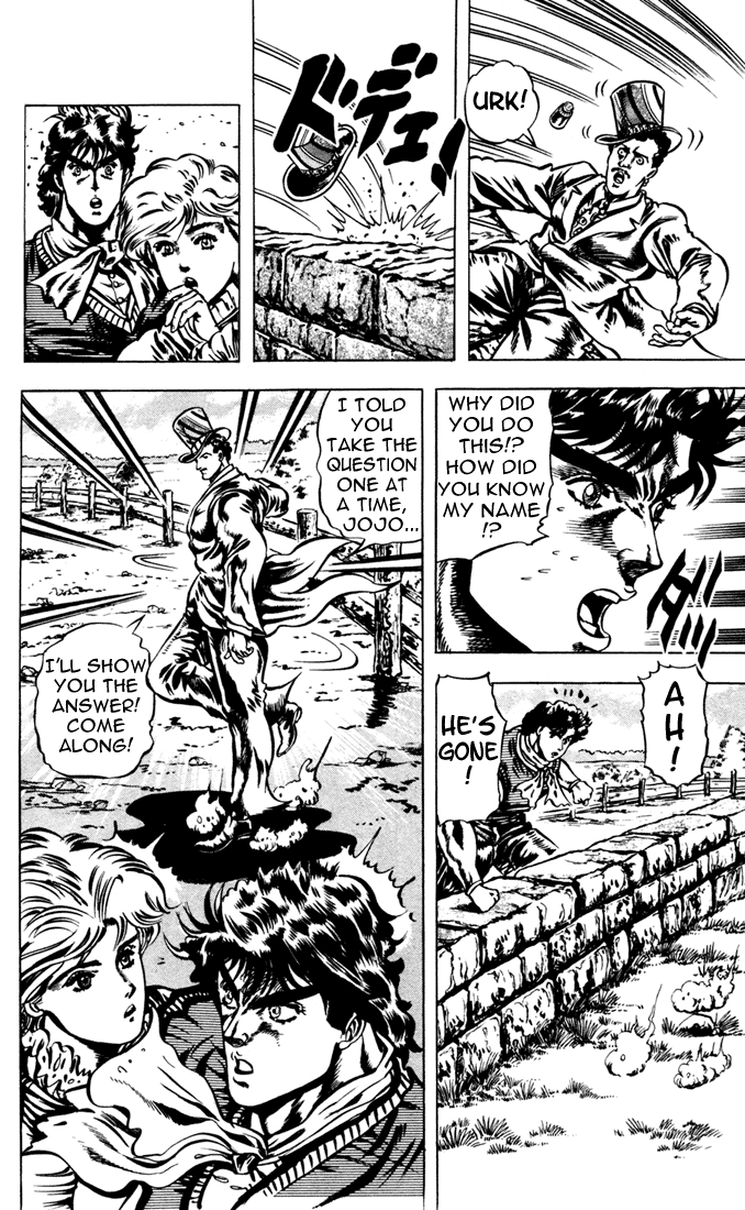 Jojo's Bizarre Adventure Part 1 - Phantom Blood - Vol.3 Chapter 19: Jack The Ripper And Zeppeli The Strange, Part 2