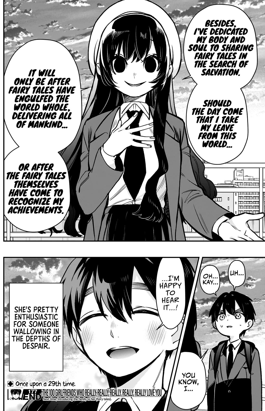 The 100 Girlfriends Who Really, Really, Really, Really, Really Love You - Chapter 177: Zetsubouda-San