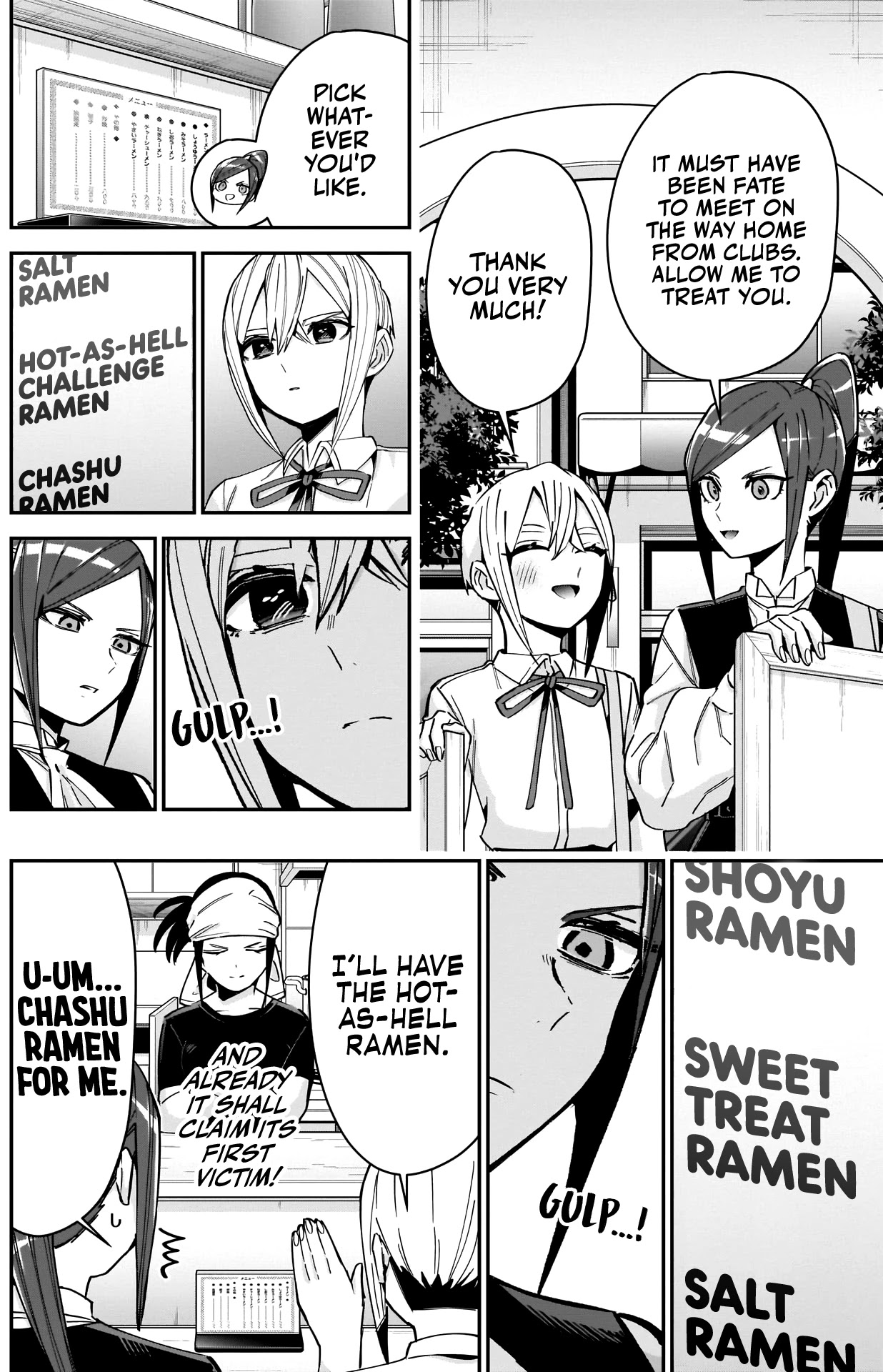 The 100 Girlfriends Who Really, Really, Really, Really, Really Love You - Chapter 83: Rentarou's Family Vs. Challenge Ramen