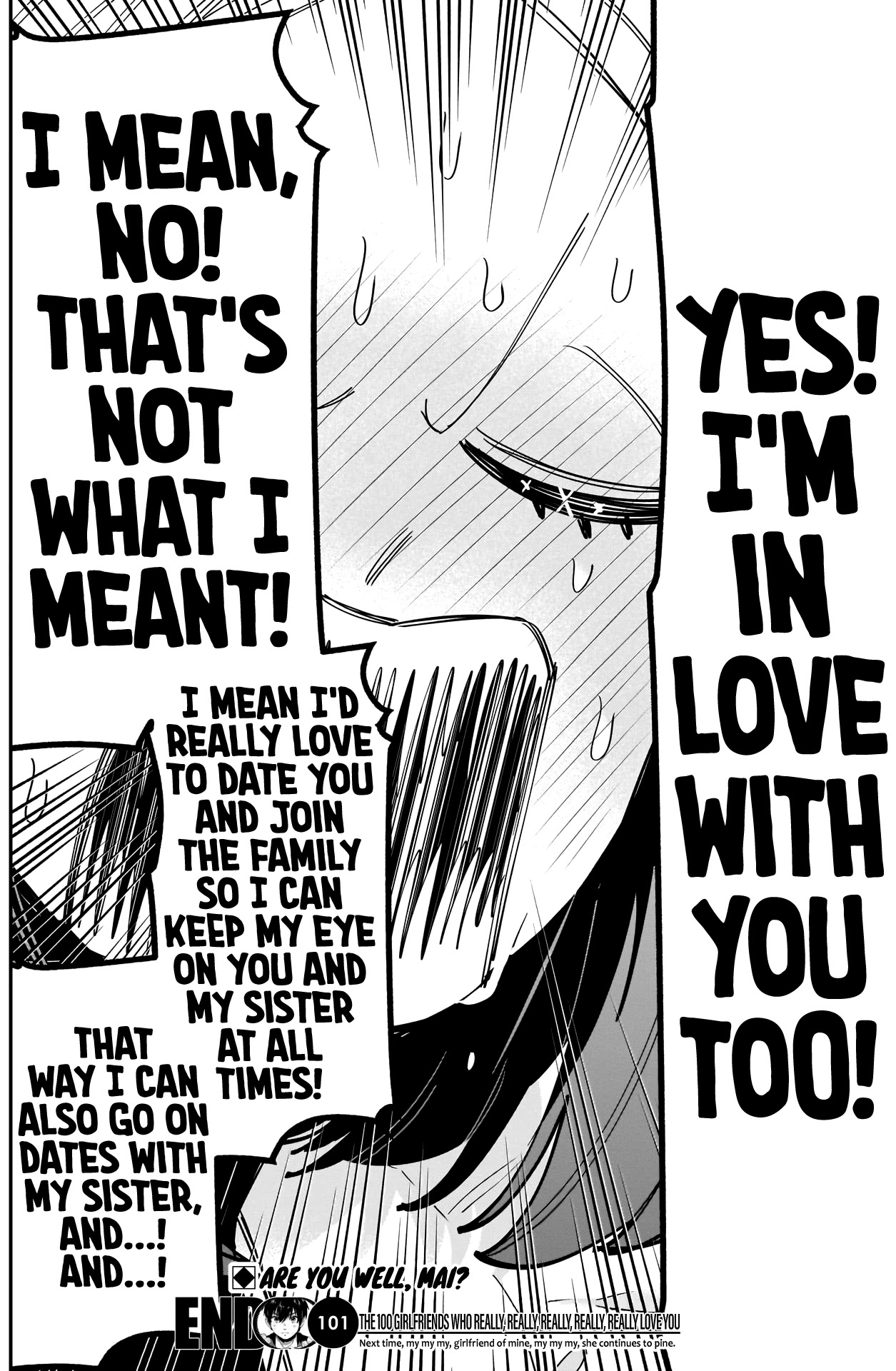 The 100 Girlfriends Who Really, Really, Really, Really, Really Love You - Chapter 101: Mai Dear Sister Mei