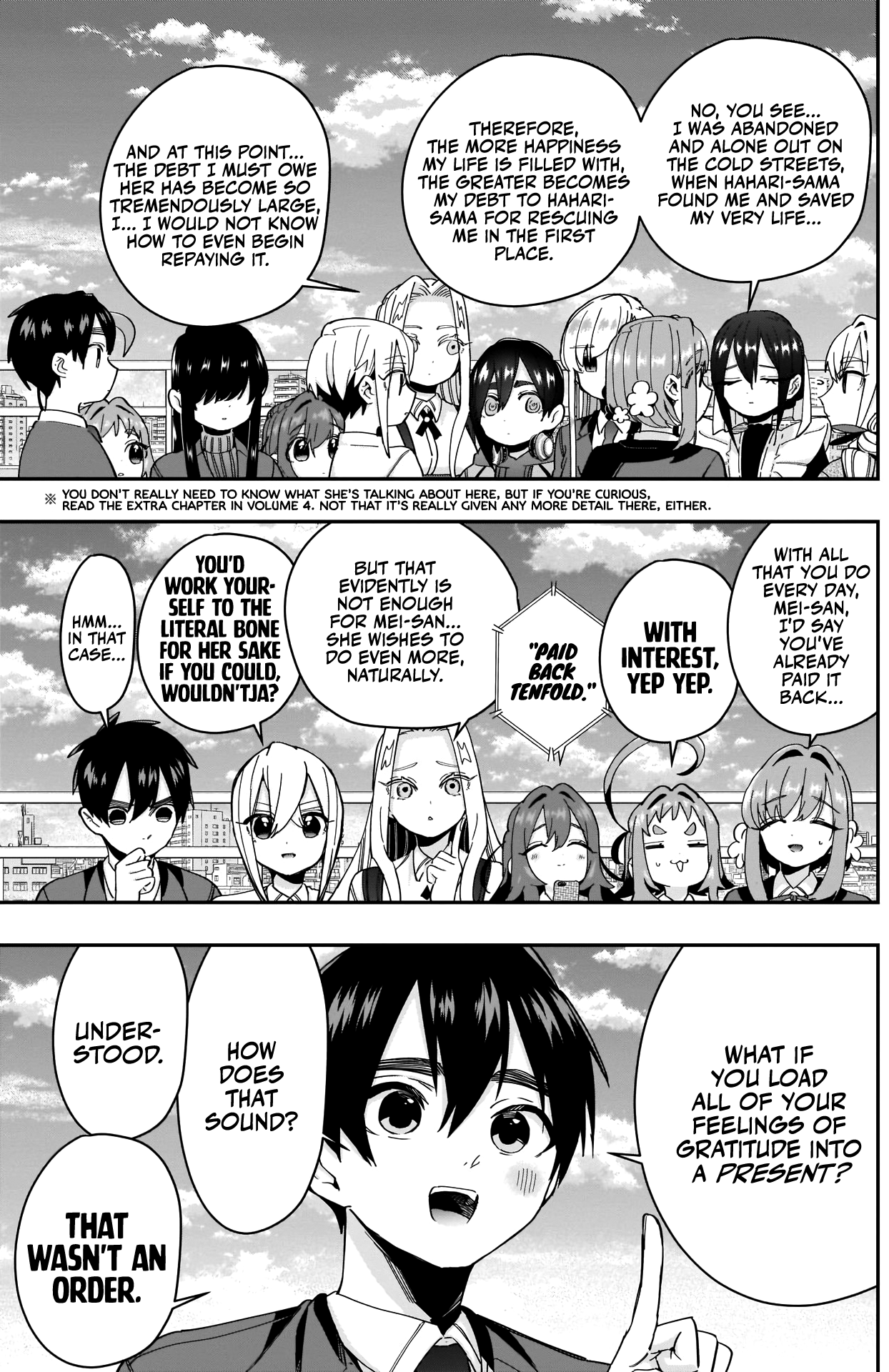 The 100 Girlfriends Who Really, Really, Really, Really, Really Love You - Chapter 47: Mei-San's Great Gift Offensive