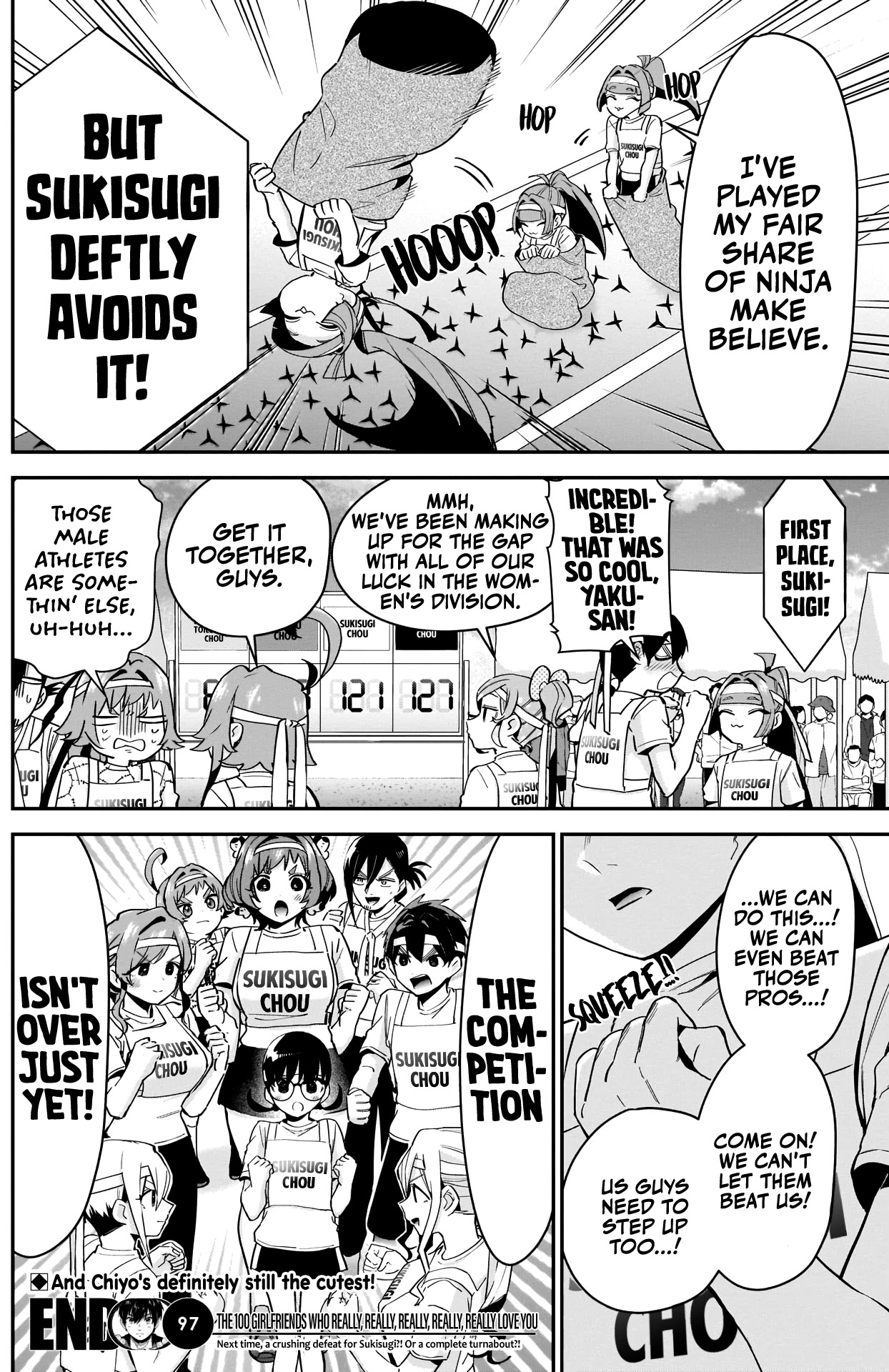 The 100 Girlfriends Who Really, Really, Really, Really, Really Love You - Chapter 97: Rentarou's Family Vs The Quad Town Public Sports Festival