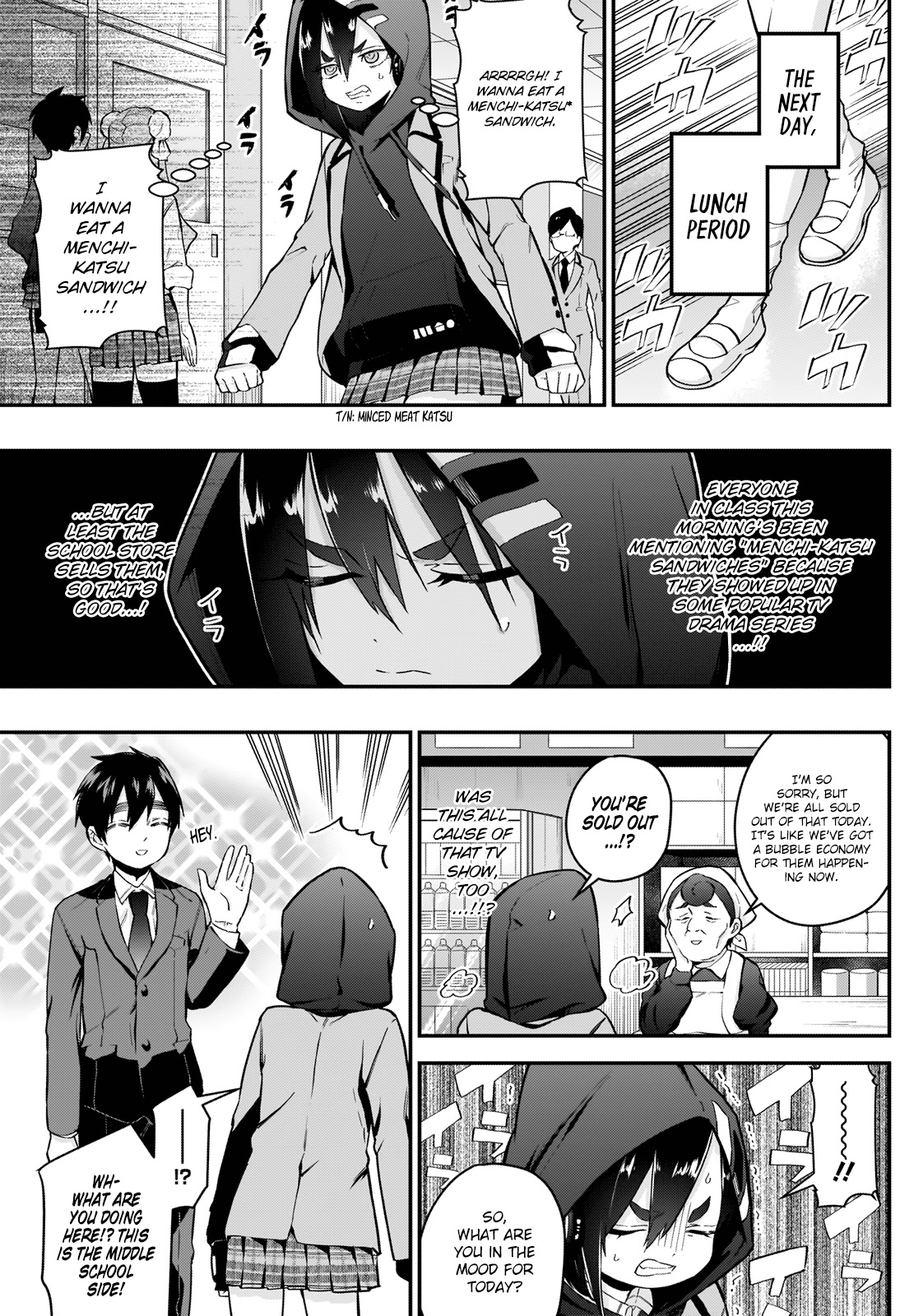 The 100 Girlfriends Who Really, Really, Really, Really, Really Love You - Chapter 24: The Hungry Kouhai