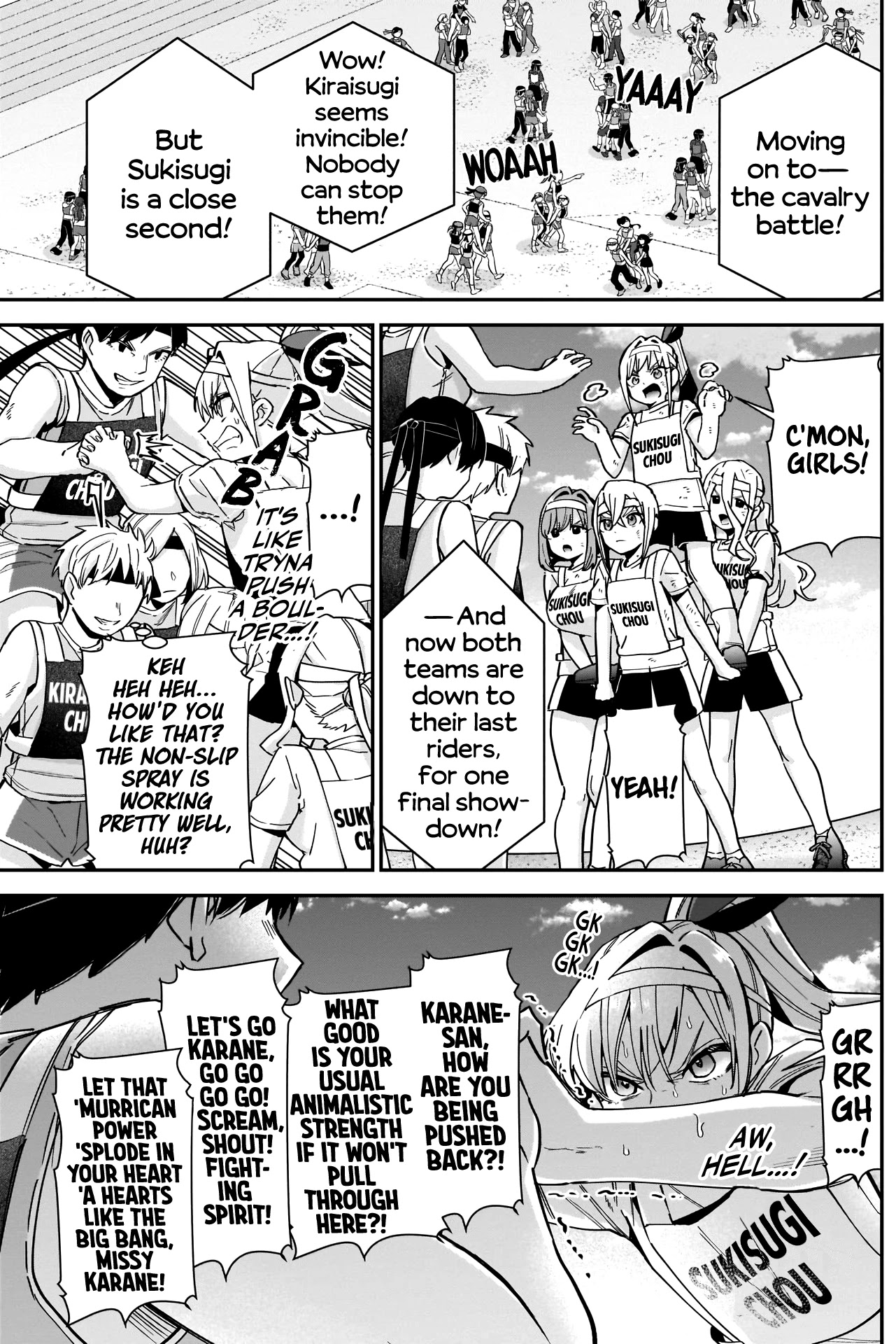 The 100 Girlfriends Who Really, Really, Really, Really, Really Love You - Chapter 98: Rentarou's Family Vs Kiraisugi's Athlete Corps