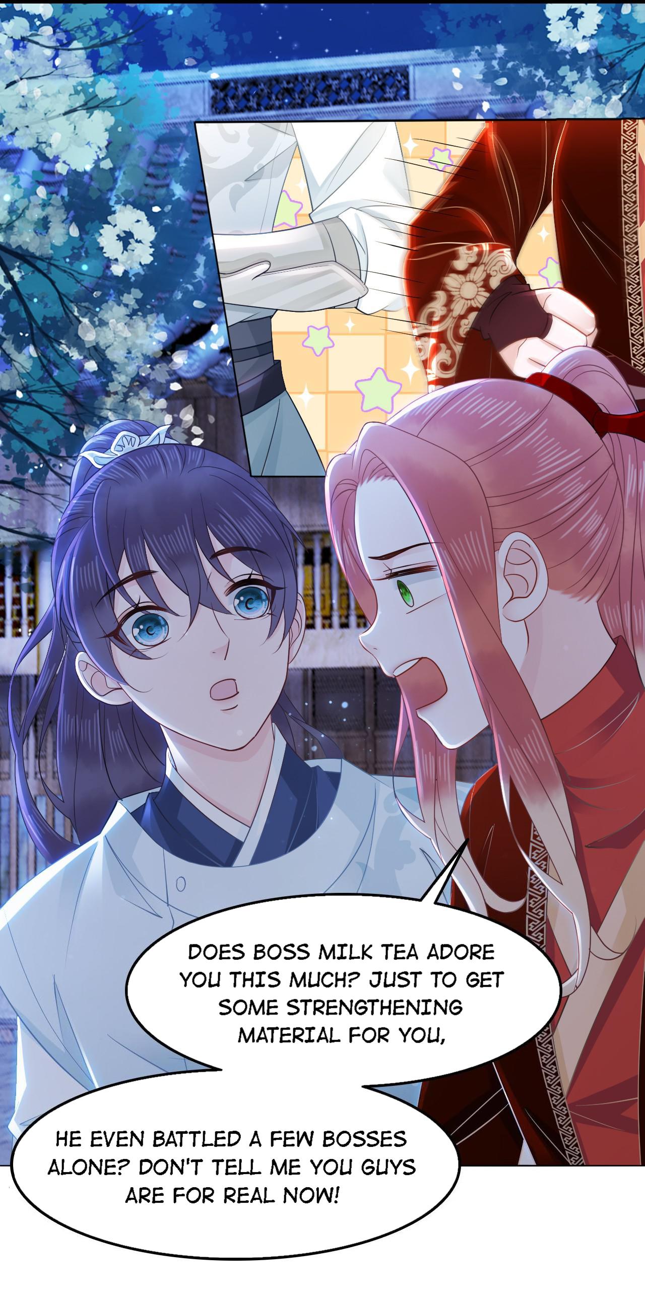 Bow Before My Wealth! - Chapter 35.1: The Boss Of That Milk Tea Shop Adores You?