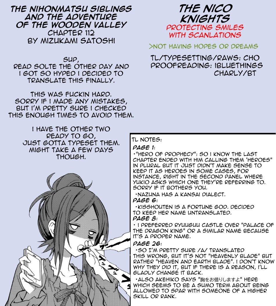 The Nihonmatsu Siblings And The Adventure Of Wooden Valley - Chapter 4: The Foreigners And The Village Of Fortune