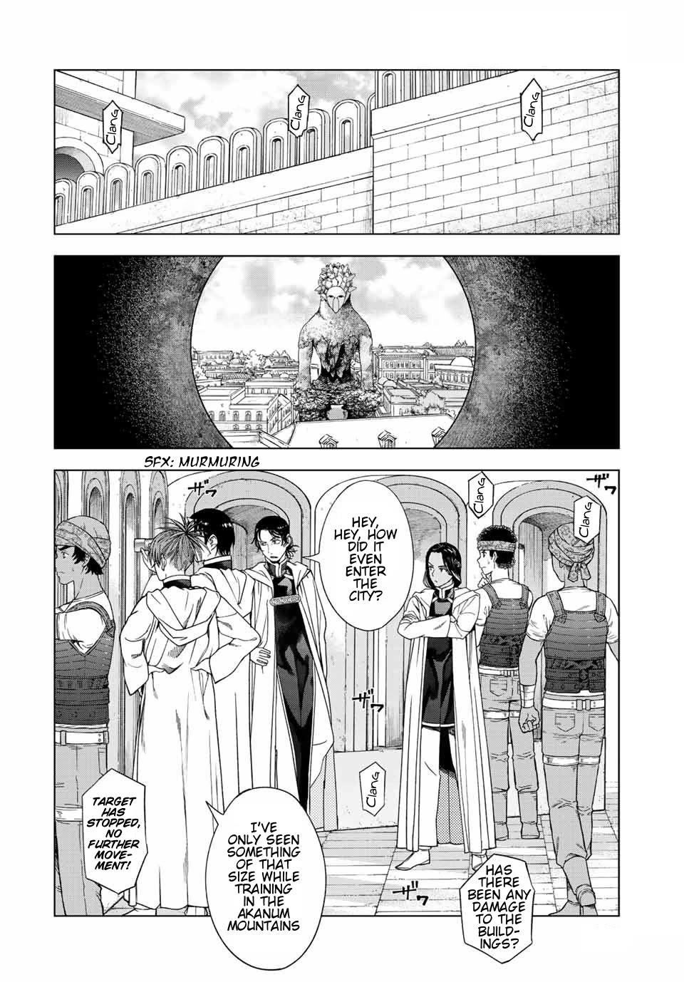 Toshokan No Daimajutsushi - Chapter 36: The Protections Office Sorties