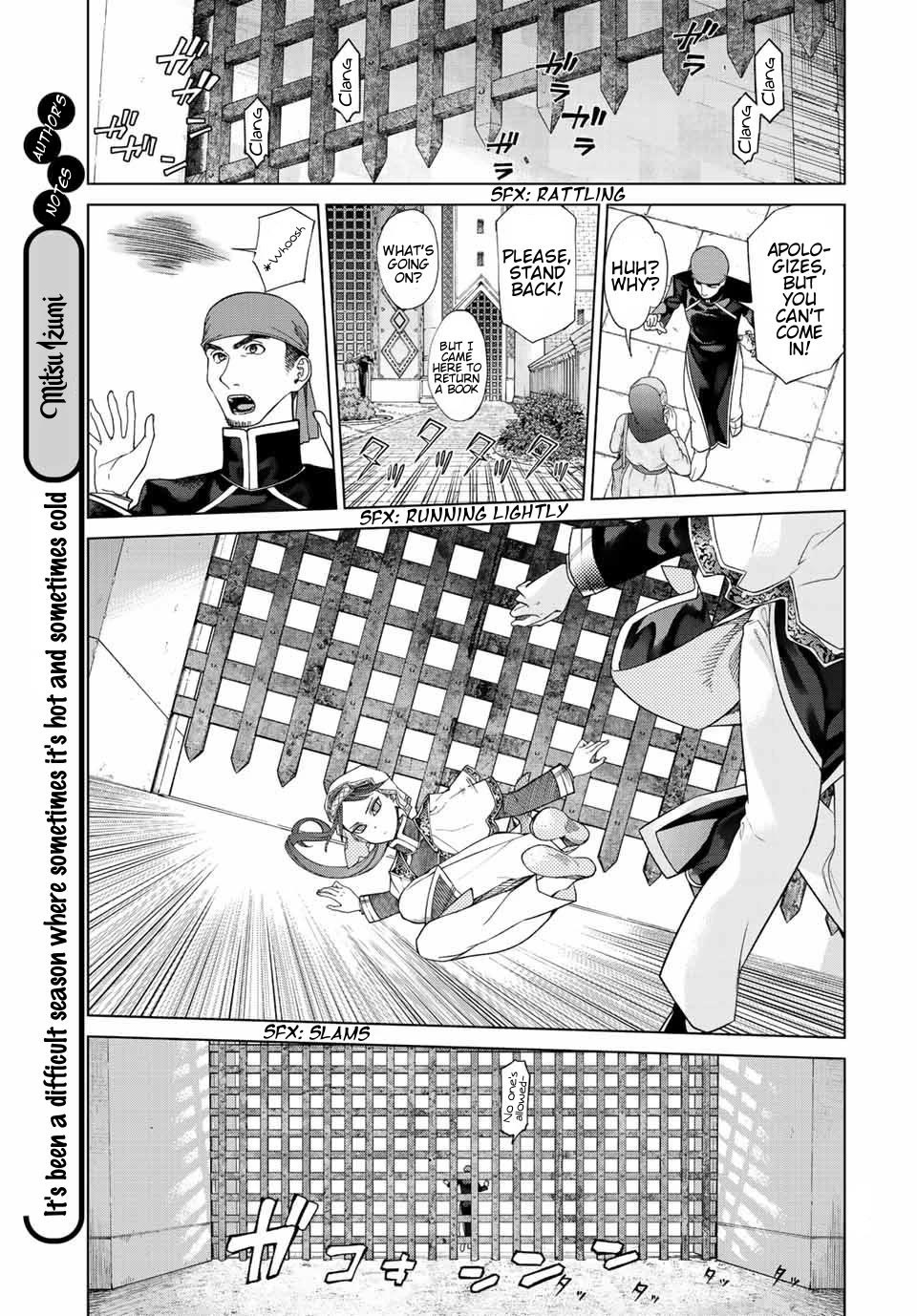 Toshokan No Daimajutsushi - Chapter 36: The Protections Office Sorties