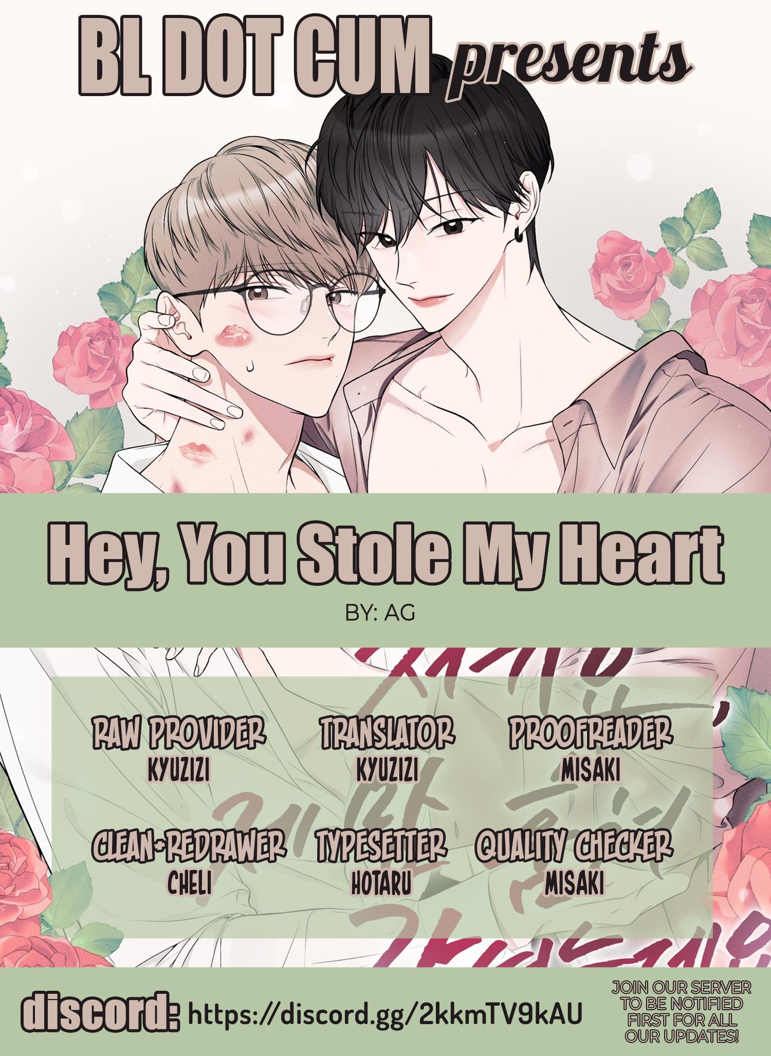 Hey, You Stole My Heart - Chapter 1