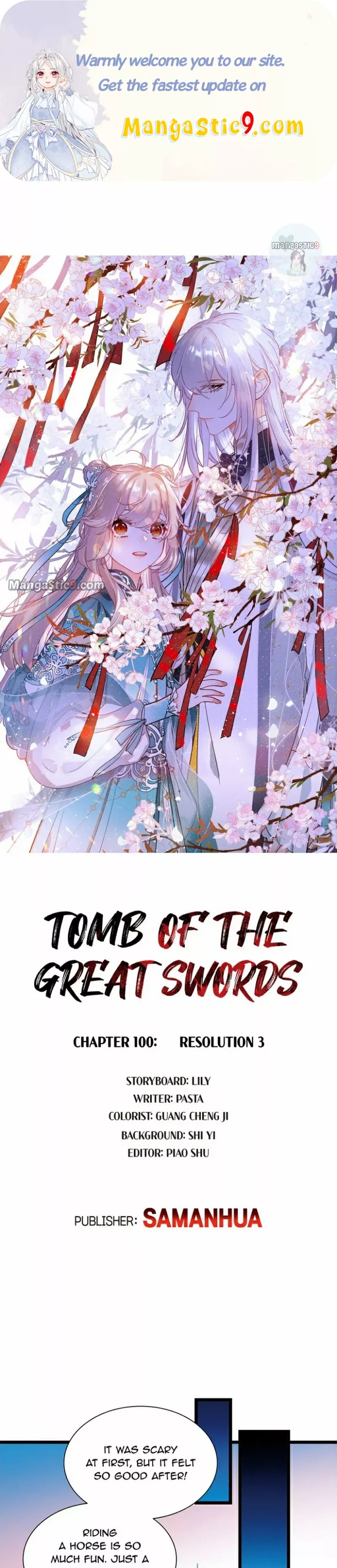 The Tomb Of Famed Swords - Chapter 100