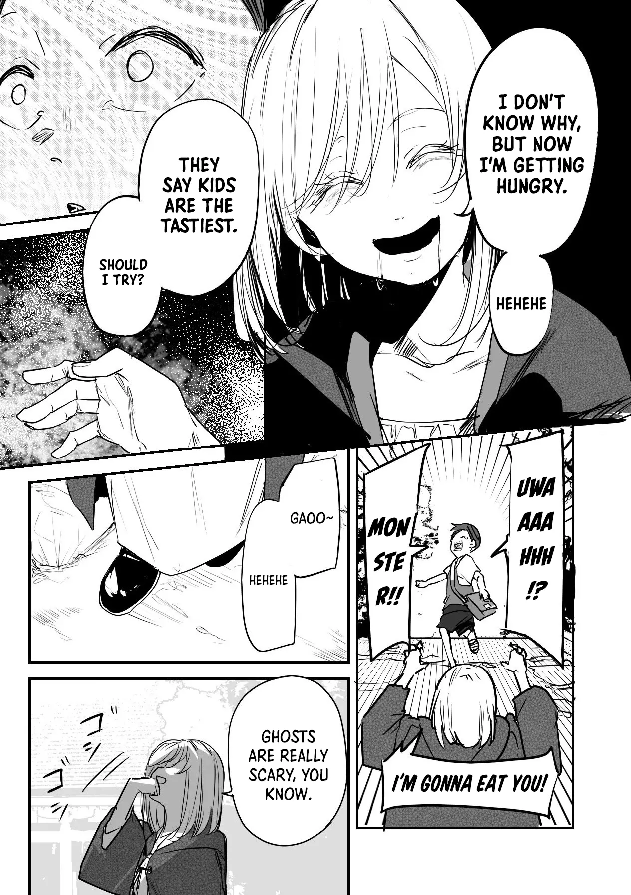 Kamisama Desu. Service Suru Yo. - Chapter 15.5: All Ghosts Are Scary!