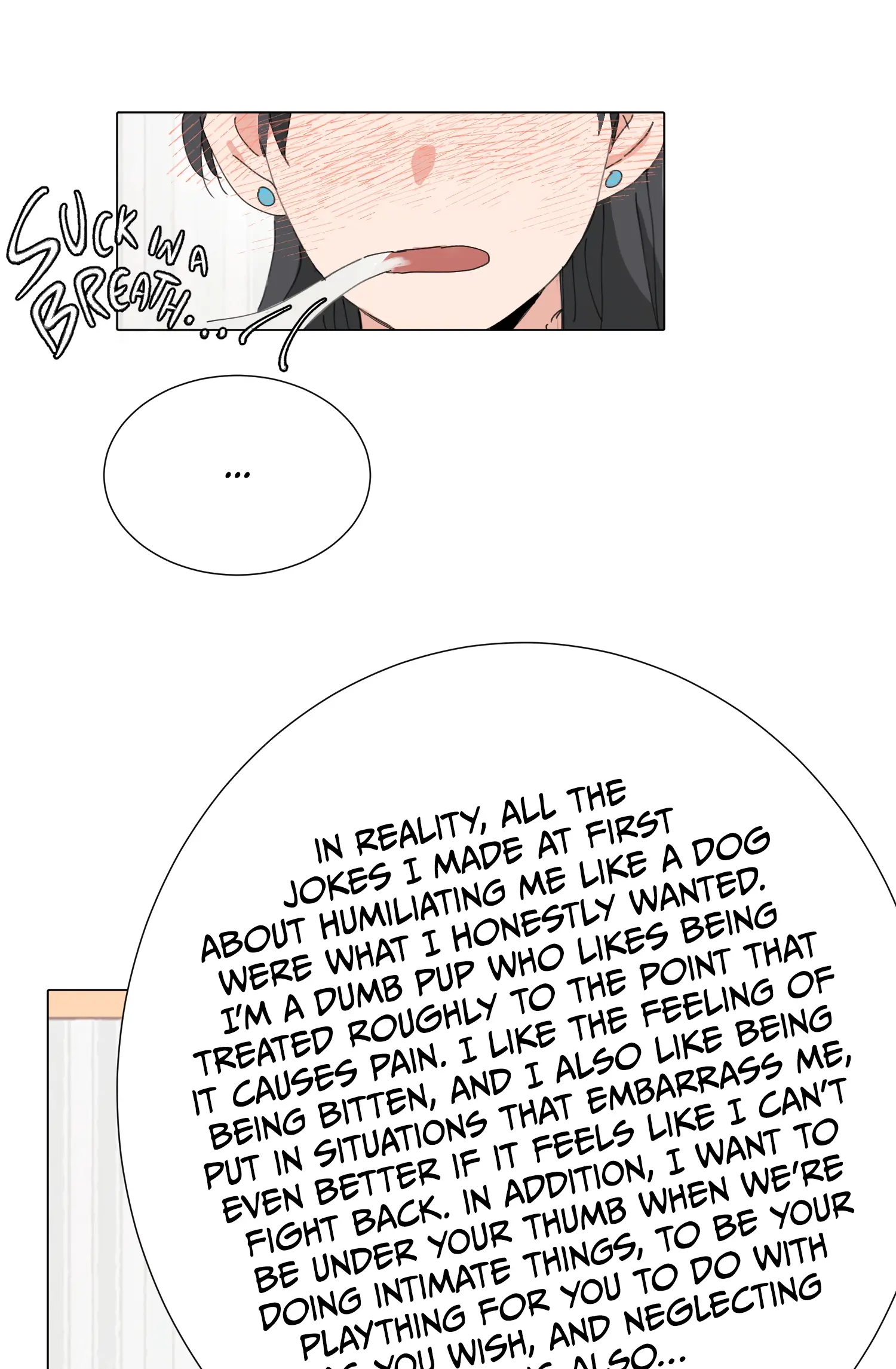 That Time I Was Blackmailed By The Class’S Green Tea Bitch - Chapter 45: Is This What You Like?