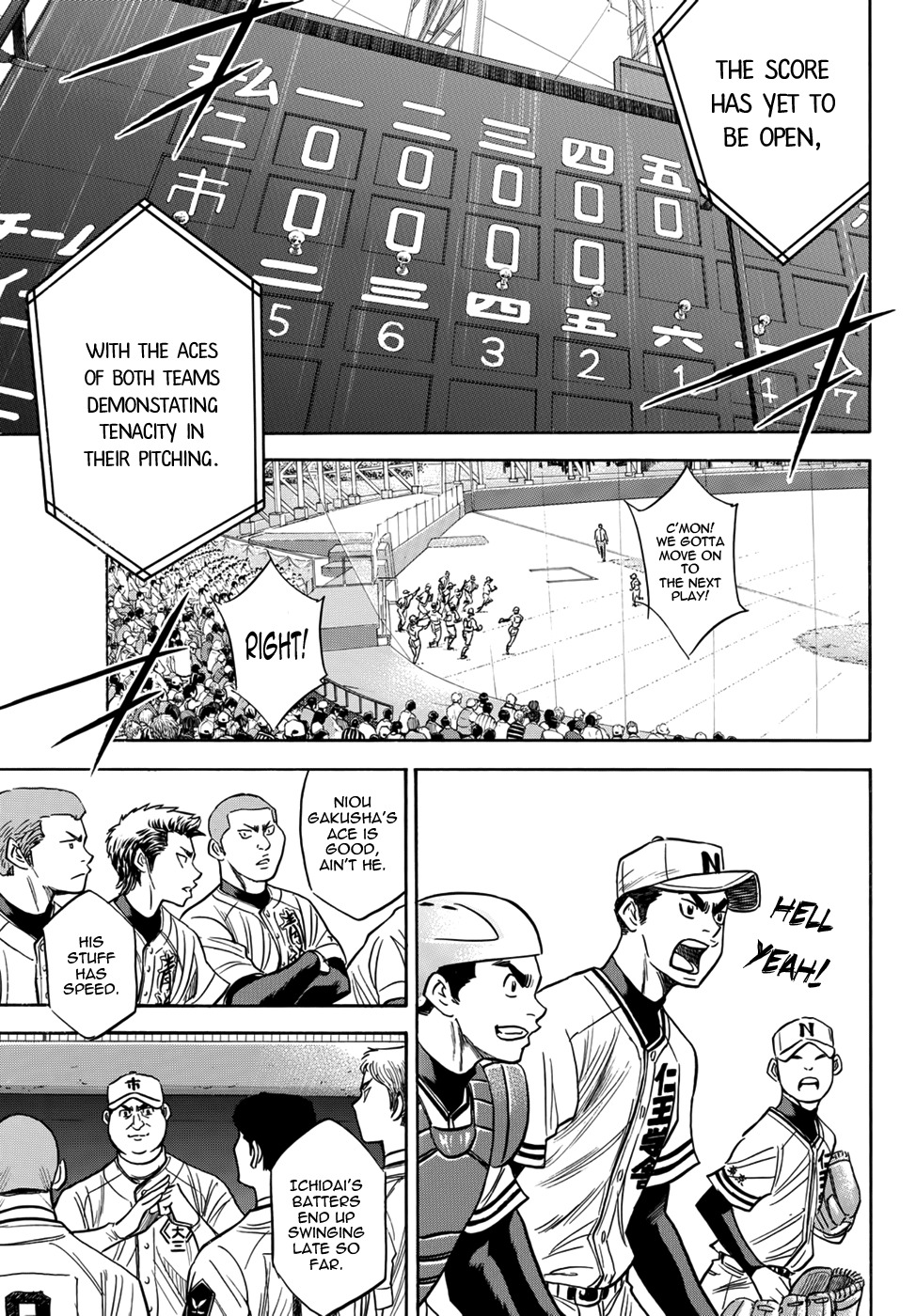 Daiya No A - Act Ii - Chapter 31 : The Other Places' Aces