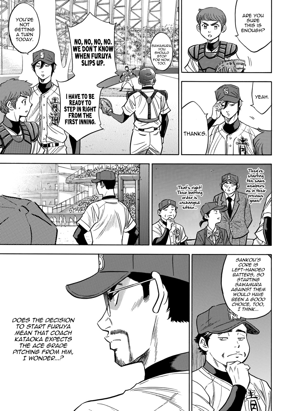 Daiya No A - Act Ii - Chapter 37 : Batting First