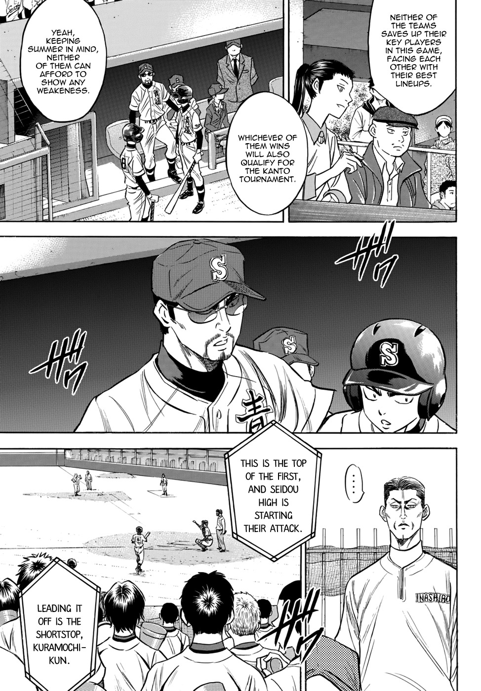 Daiya No A - Act Ii - Chapter 37 : Batting First