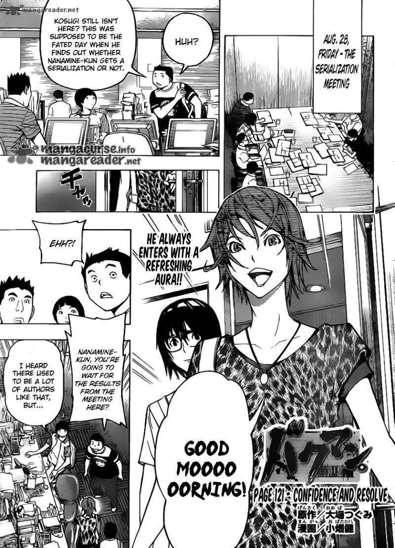 Bakuman - Vol.10 Chapter 121 : Self-Confidence And Resolve