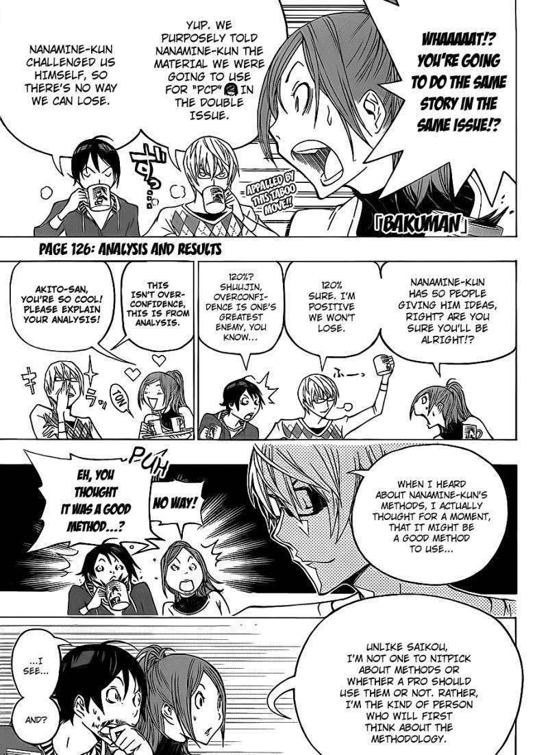 Bakuman - Vol.10 Chapter 126 : Analysis And Results