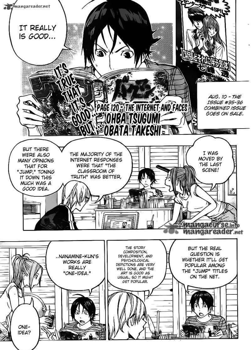 Bakuman - Vol.10 Chapter 120 : The Internet And Faces