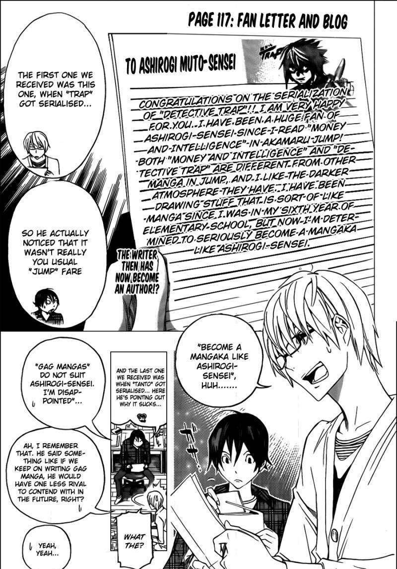 Bakuman - Vol.10 Chapter 117 : Fan Letter And Blog