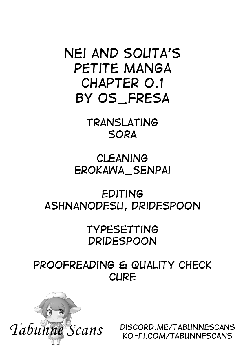 Nei And Souta's Petite Manga - Chapter 0.1: Character Introduction Extra Pages