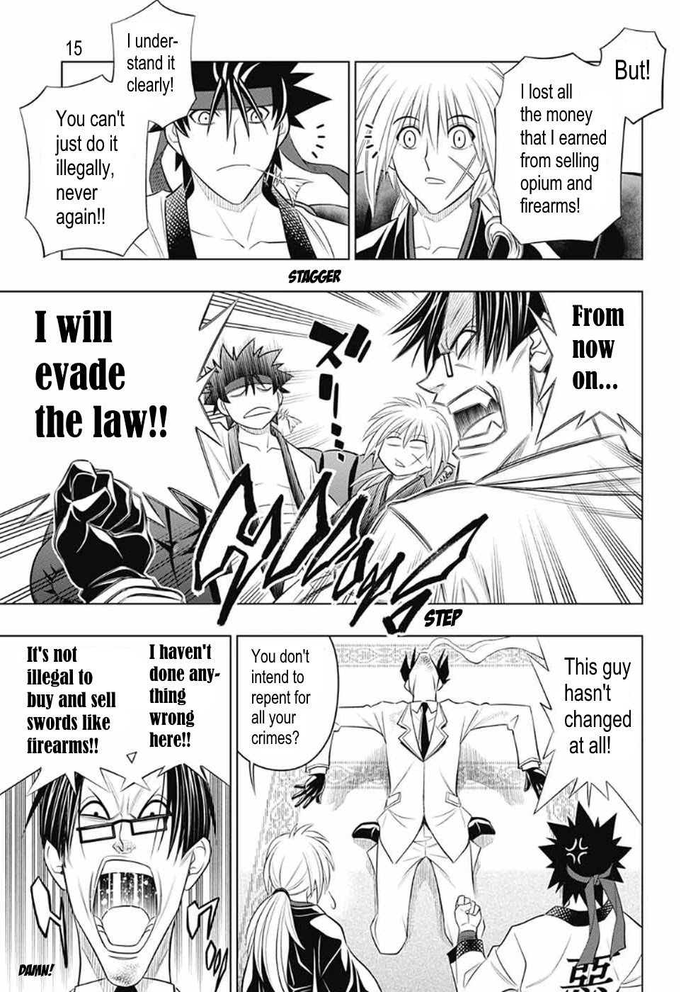 Rurouni Kenshin: Hokkaido Arc - Chapter 25: That Man, Kanryu