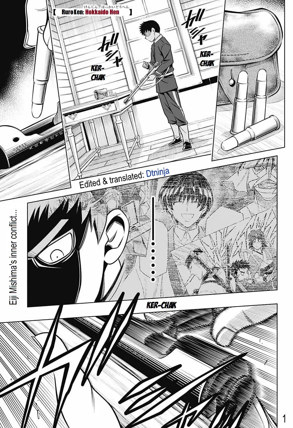 Rurouni Kenshin: Hokkaido Arc - Chapter 18: Itekura's Fierce Attack